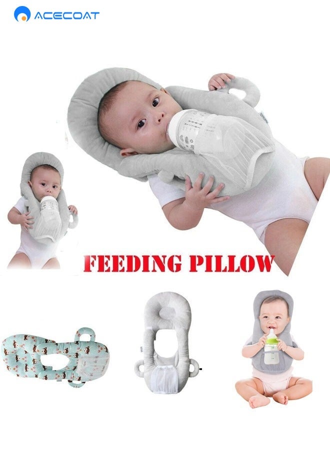 ACECOAT Adjustable Baby Bottle Holder for Self Feeding, Baby Self Feeding Cushion and Propper for Baby Bottle - Image 1